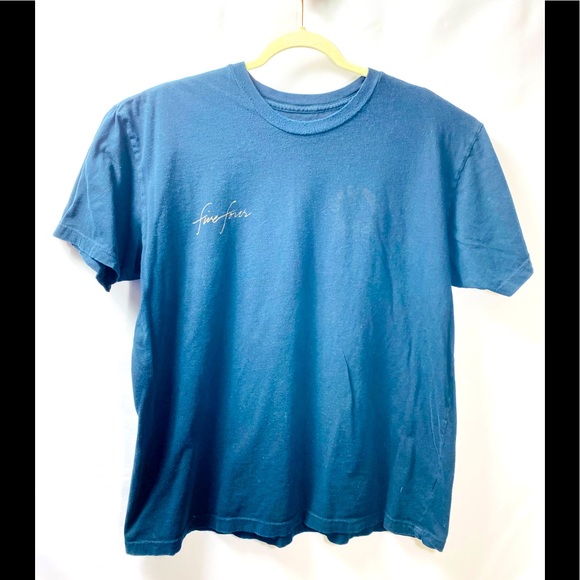 fivefour Other - fivefour mens t-shirt size XXL black with metalic flowers